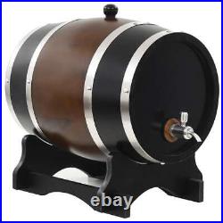 Wine Barrel with Tap Pinewood 12 L