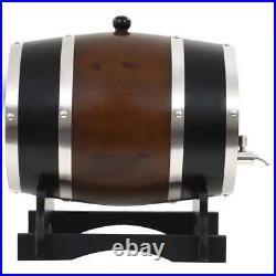 Wine Barrel with Tap Pinewood 12 L