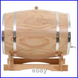 Wine Barrel with Tap Pinewood 35 L