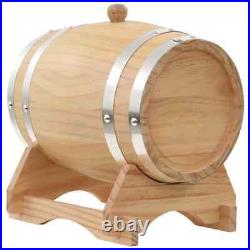 Wine Barrel with Tap Pinewood 6 L